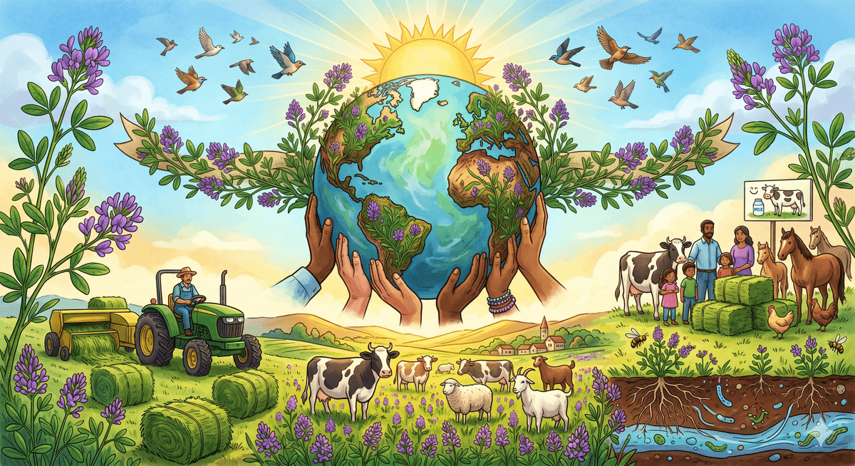 La Alfalfa ya tiene su Día Mundial: un hito impulsado para potenciar el futuro del cultivo